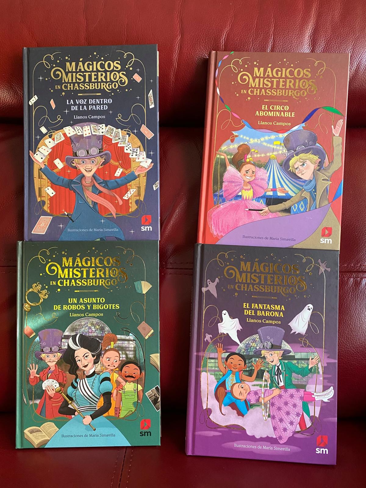 ‘El fantasma del Barona’, cuarta entrega de la colección ‘Mágicos misterios en Chassburgo’ de Llanos Campos