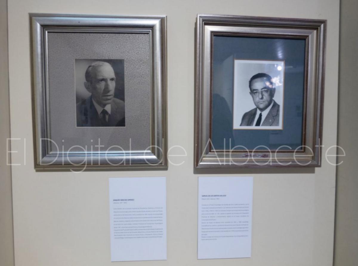 Joaquín Sánchez Jiménez y Samuel de los Santos Gallego, directores Museo de Albacete