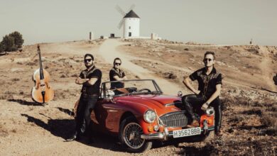 El mítico grupo de rock and roll de La Roda, Los Rodeos / Foto: Matías Rodríguez