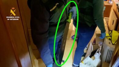 Machete incautado en Castilla-La Mancha
