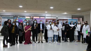La consejera de Igualdad y portavoz del Gobierno regional, Blanca Fernandez, clausura la Semana de las Mujeres en la Ciencia organizada en este instituto de Castilla-La Mancha / Imagen: JCCM