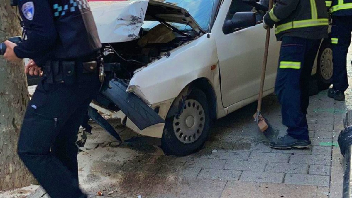 Foto de archivo de un accidente de tráfico en Albacete