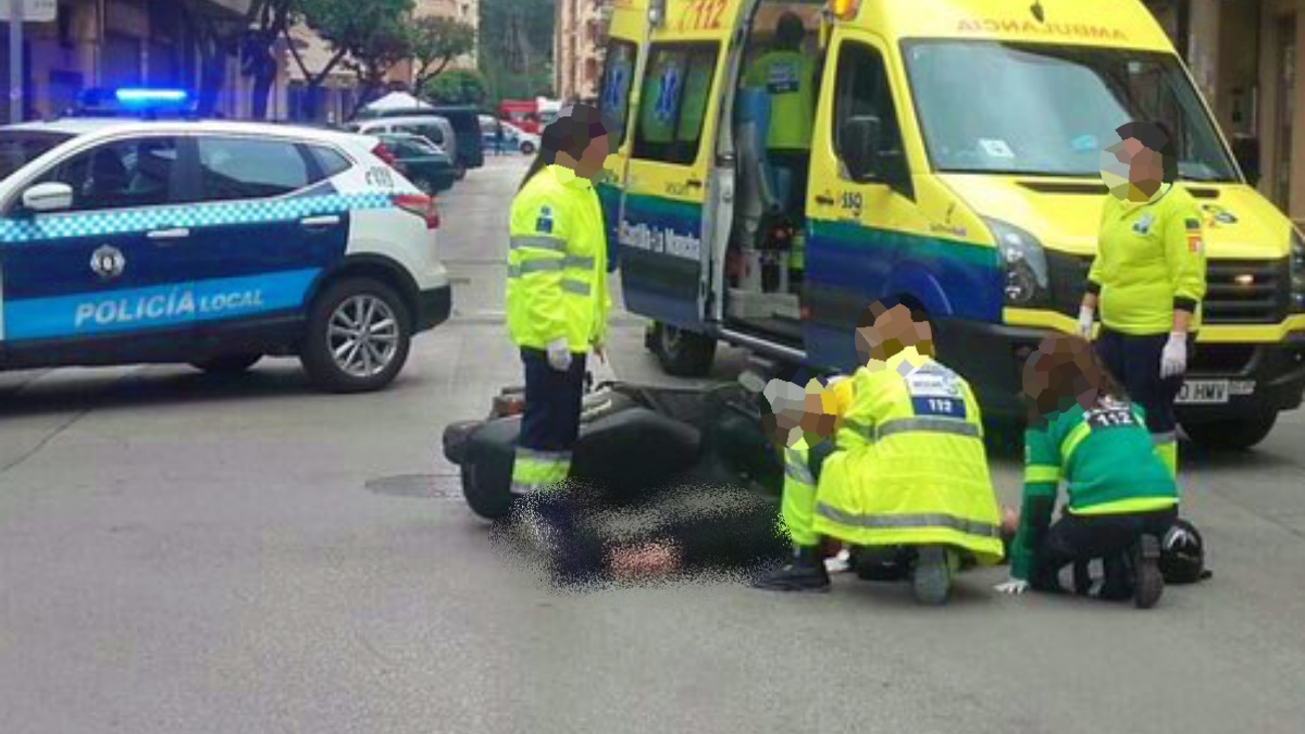 Se activaron todas las alarmas al sufrir un posible infarto en plena calle en albacete
