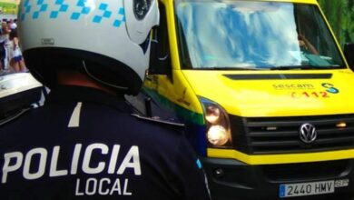 Policía Local de Albacete y Sanitarios del SESCAM