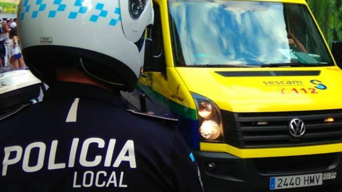 Policía Local de Albacete y Sanitarios del SESCAM