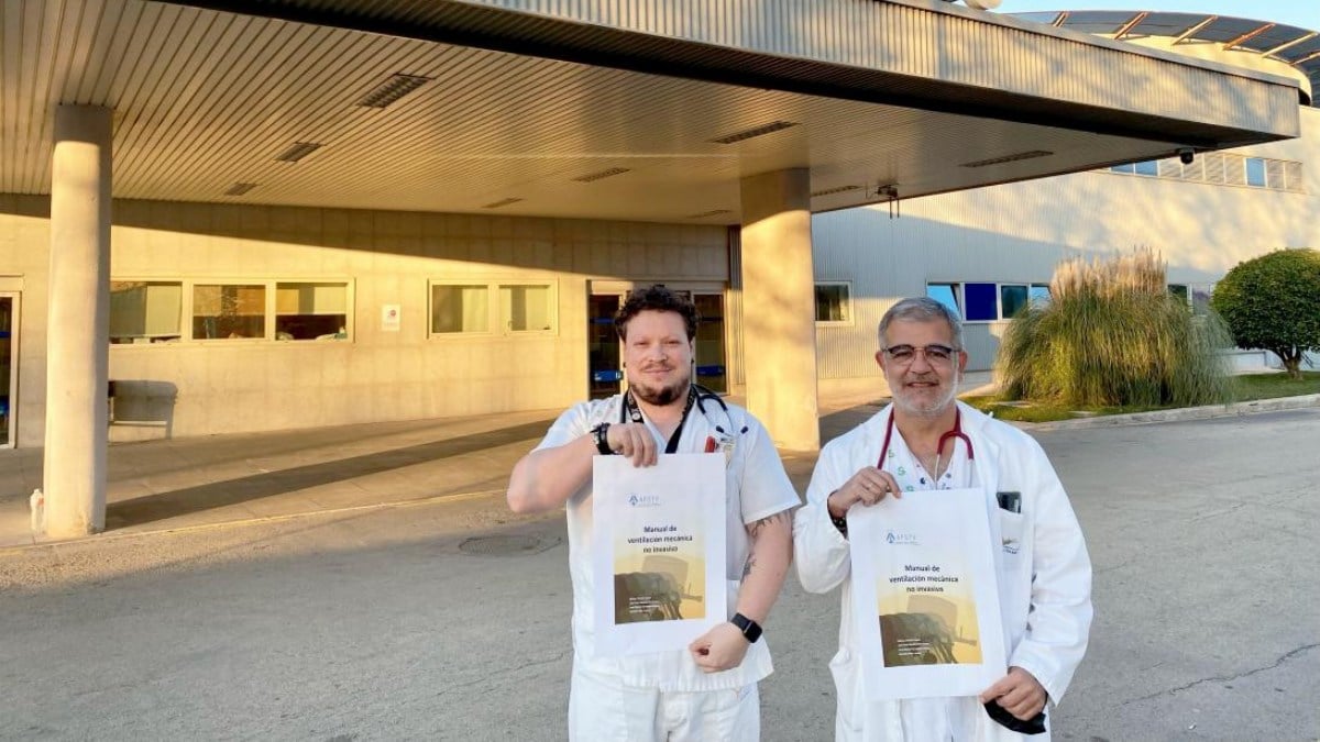 Profesionales sanitarios del Hospital de Villarrobledo participan en la elaboración de un manual de ventilación mecánica no invasiva