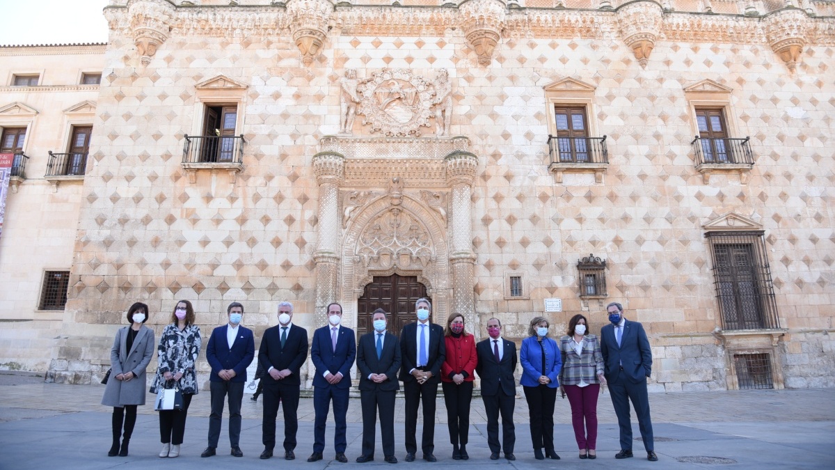 Visita a las obras de este campus en Castilla-La Mancha / Imagen: JCCM