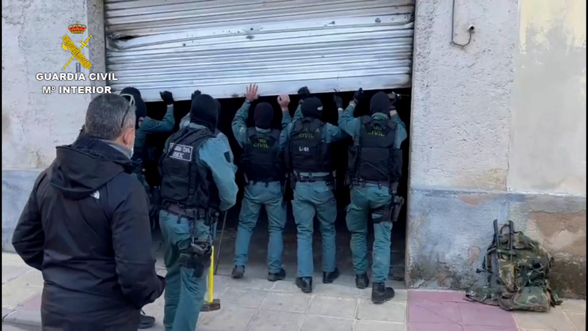 Golpe de la Guardia Civil a una banda criminal que actuó en Albacete