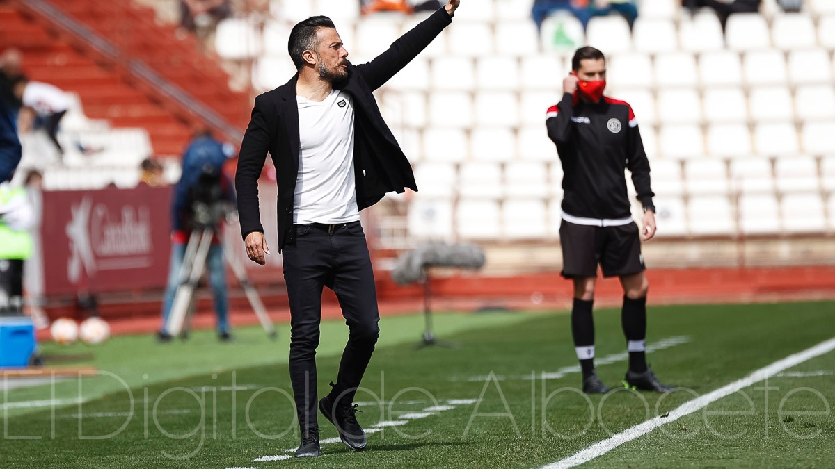 Rubén de la Barrera, entrenador del Albacete