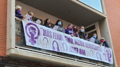 El PSOE de Albacete conmemora el 8M / Imagen: PSOE Albacete