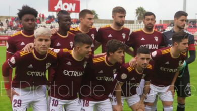 Once inicial del Albacete en Algeciras