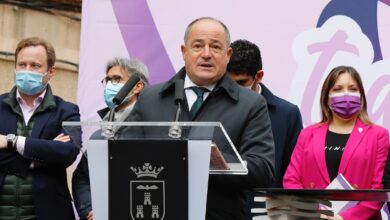 El alcalde de Albacete, Emilio Sáez
