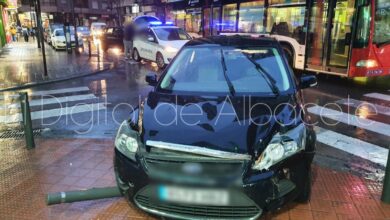 Accidente de tráfico en Albacete
