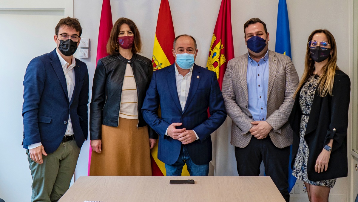 Reunión en el Ayuntamiento de Albacete
