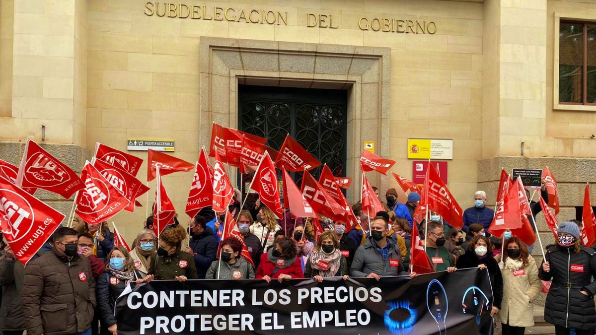 Protestas en Albacete
