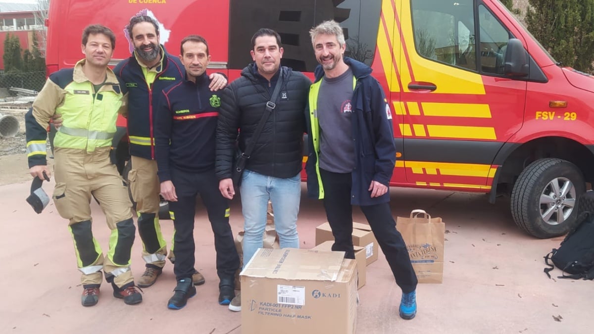 Bomberos Sin Fronteras de Albacete se desplazan hasta Ucrania / Fotos: ONG Bomberos Sin Fronteras