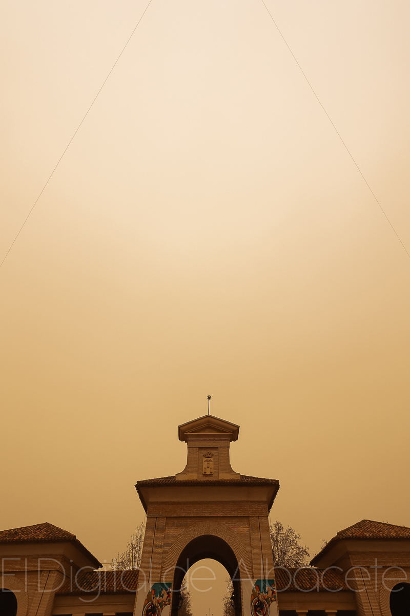 La calima en Albacete / Foto: Ángel Chacón