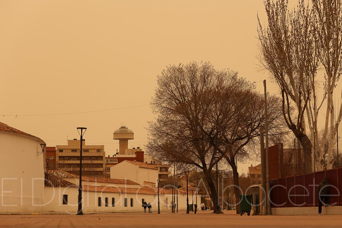 La calima en Albacete / Foto: Ángel Chacón
