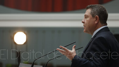 El presidente de Castilla-La Mancha en Tarazona / Fotos: Ángel Chacón