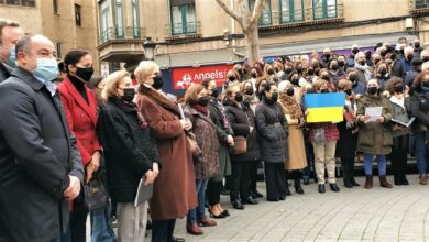 El alcalde de Albacete se suma al canto simultáneo por la paz en Ucrania impulsado por ‘Coros por la Paz’
