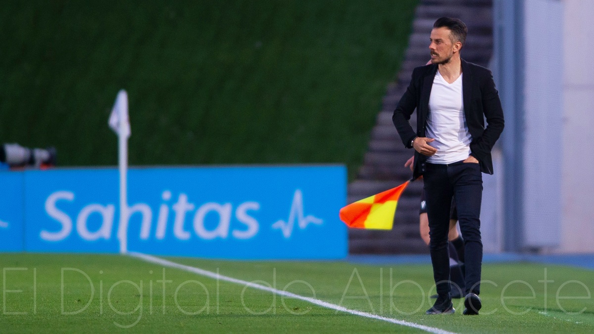 Rubén de la Barrera, entrenador del Albacete