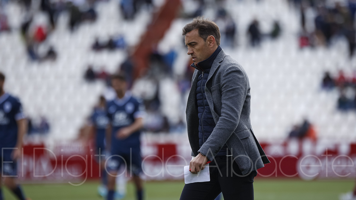 Eloy Jiménez en el Albacete - Atlético Baleares