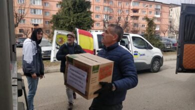 Han hecho entrega de todo el material donado por vecinos de la provincia de Albacete