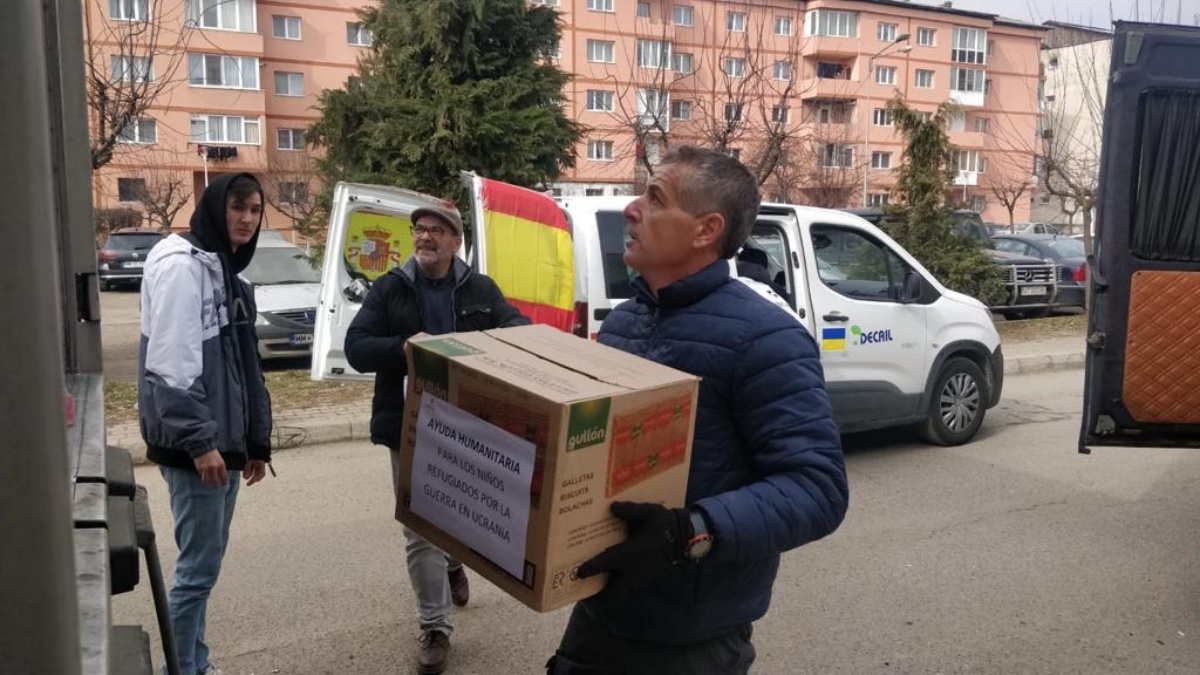 Han hecho entrega de todo el material donado por vecinos de la provincia de Albacete