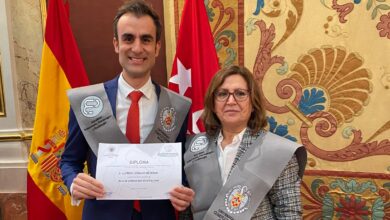 El Enfermero y Podólogo albaceteño Alfredo Soriano recibe la Beca Académica del Profesorado