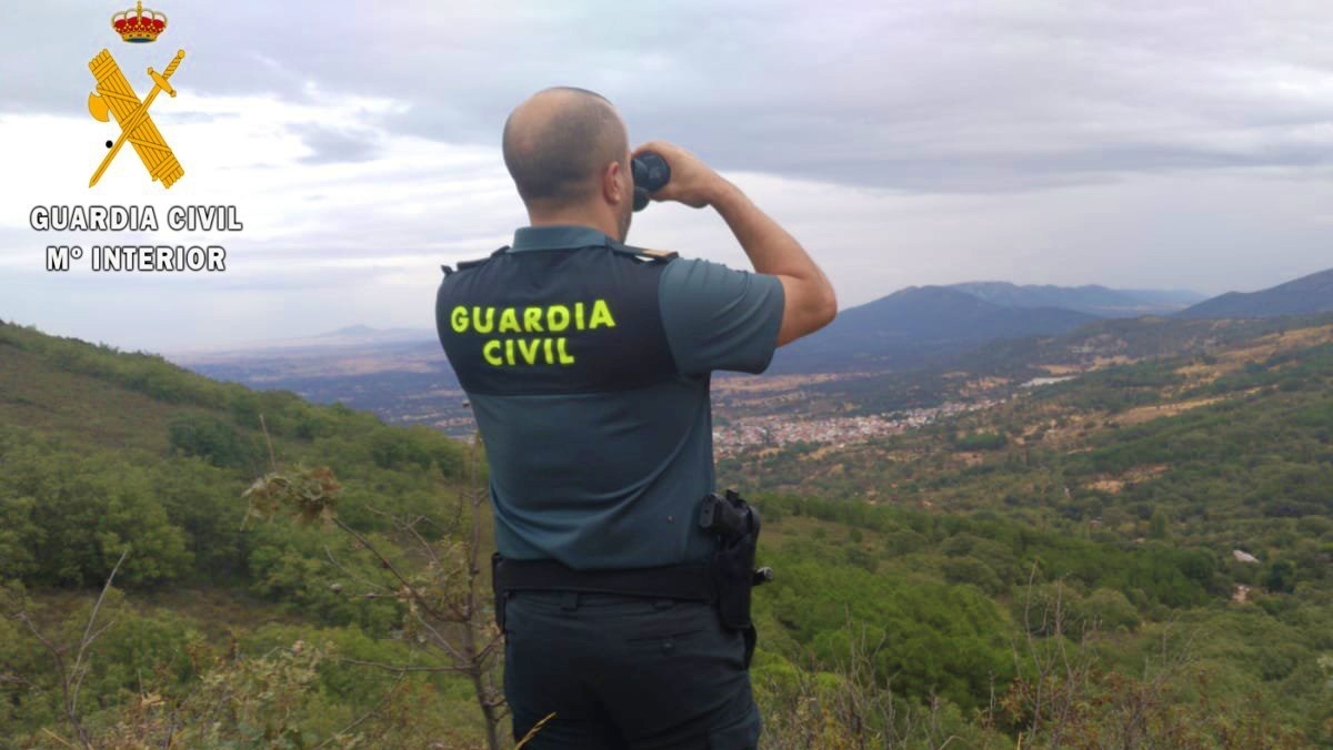 Guardia Civil en Castilla-La Mancha - Foto de archivo