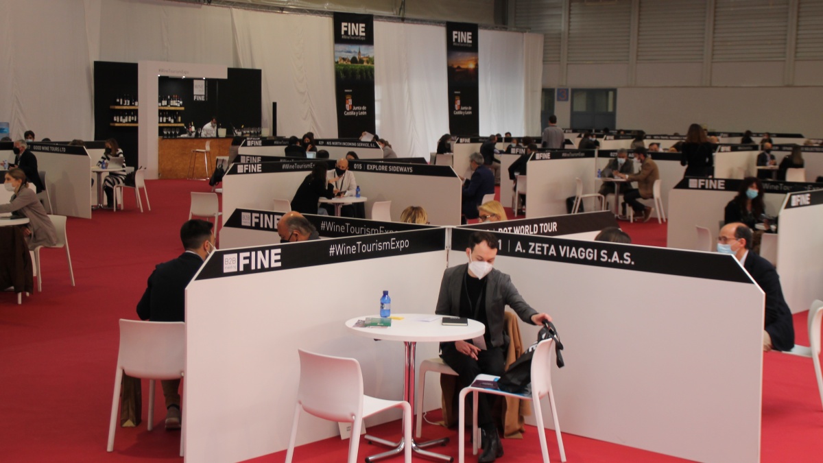 El Gobierno de Castilla-La Mancha promociona las Rutas del Vino como atractivo turístico de la región en ‘FINE 2022’ en Valladolid / Imagen: JCCM