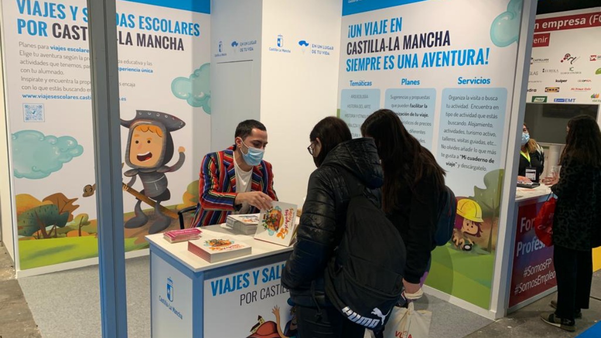 El Gobierno de Castilla-La Mancha promociona las Rutas del Vino como atractivo turístico de la región en ‘FINE 2022’ en Valladolid / Imagen: JCCM