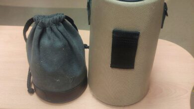 Objetivos de cámara de fotos depositados en la Oficina de Objetos Perdidos de la Policía Local de Albacete