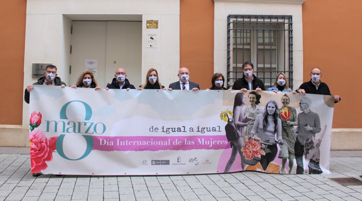 La Junta conmemora el 8-M en Albacete