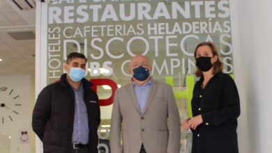 Visita de la Junta a la sede de la APEHT en Albacete