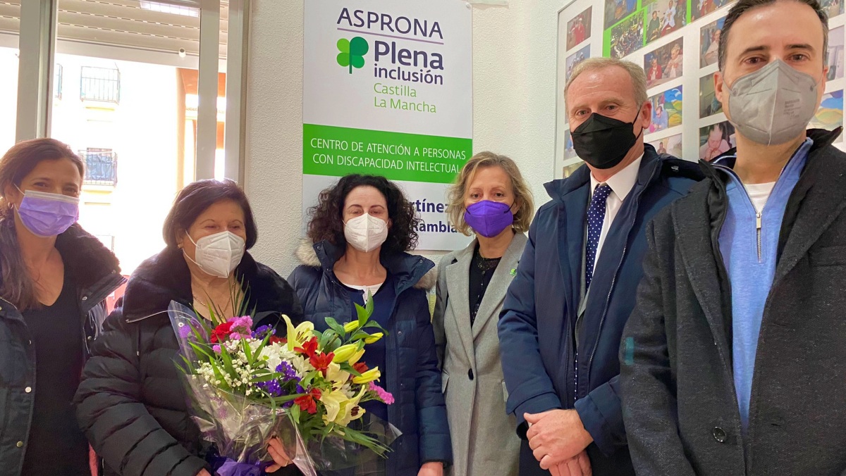 Asprona homenajea a Daniel Martínez en Elche de la Sierra (Albacete)