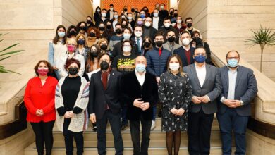 Foto de familia en el Ayuntamiento de Albacete