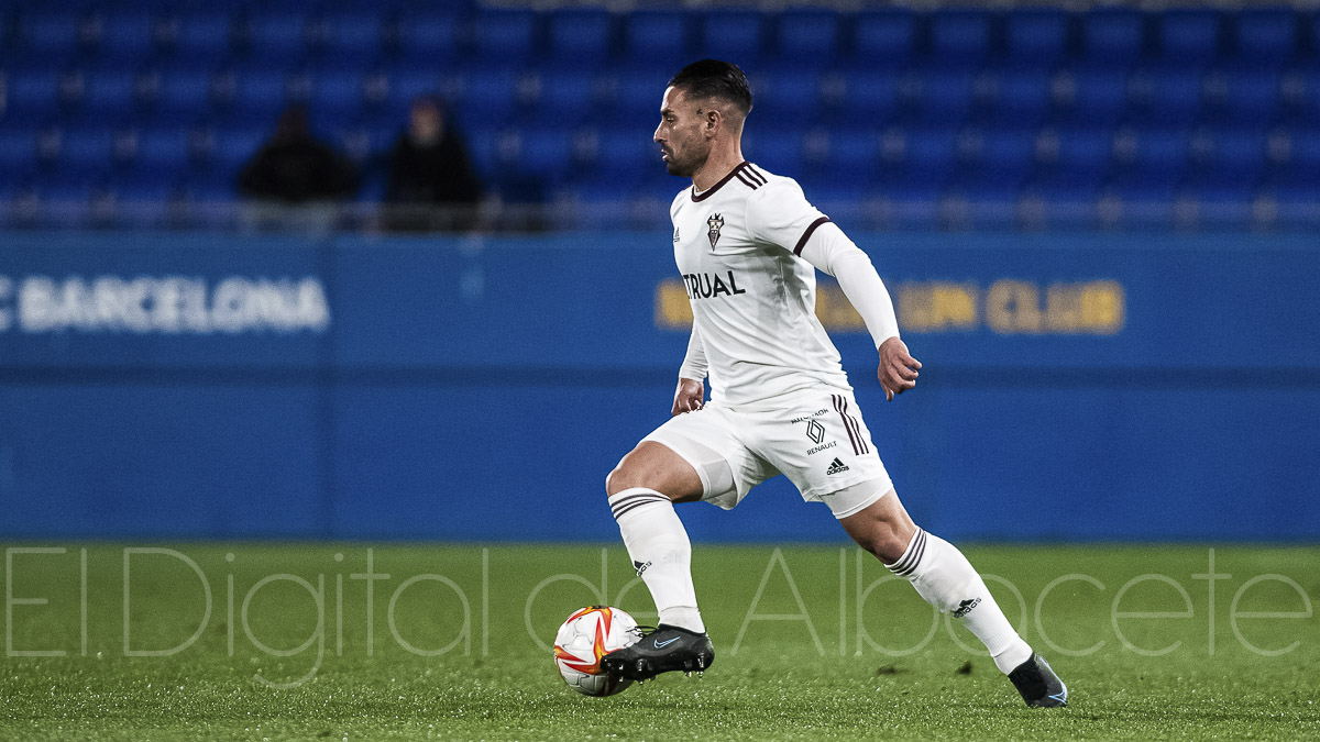 El delantero del Albacete Balompié Kike Márquez