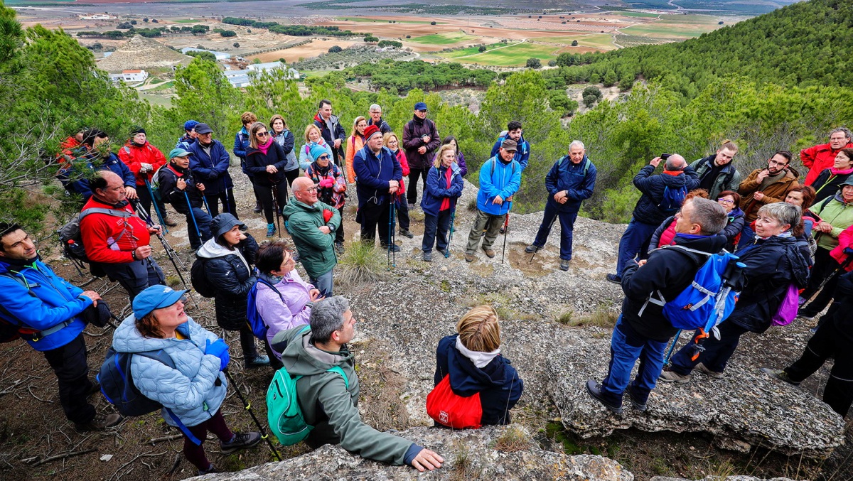 Senderismo en Chichilla gracias a la Diputación de Albacete