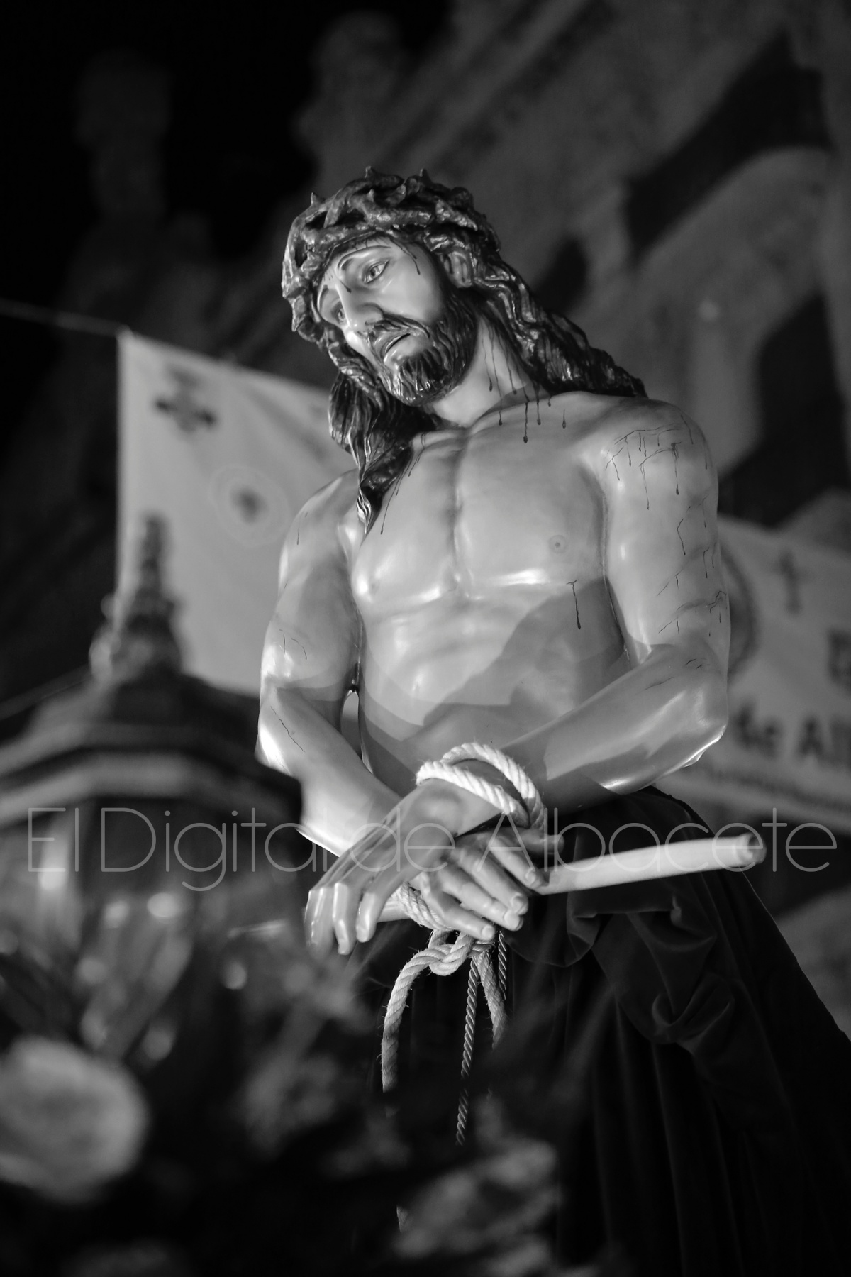 Ecce Homo en Albacete / Imagen de archivo