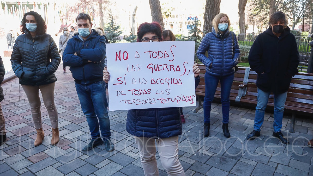 Minuto de silencio en Albacete