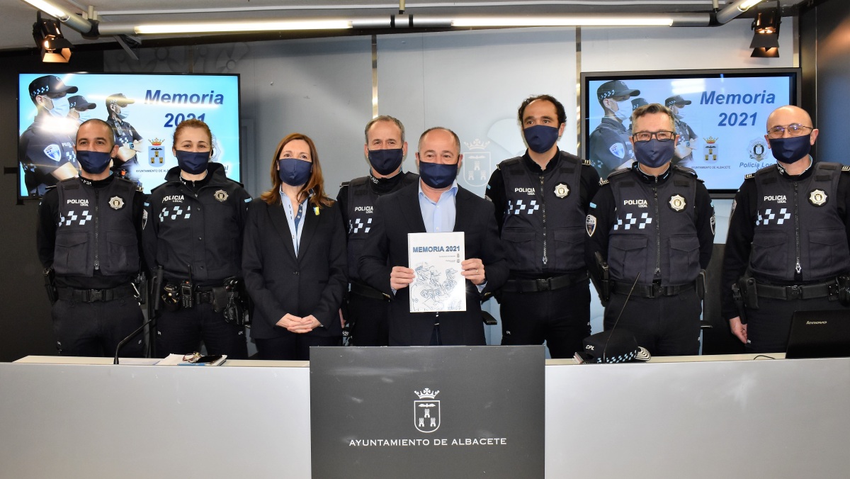 Presentada la memoria de la Policía Local de Albacete