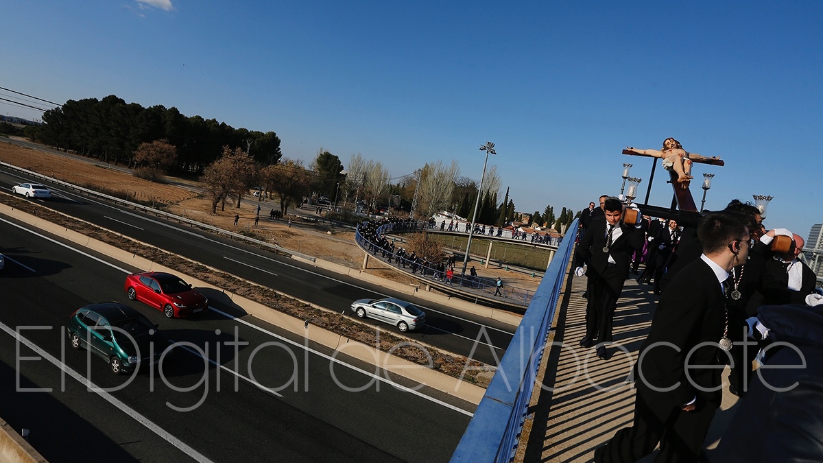 Traslado del Cristo del Cementerio en Albacete / Imagen de archivo