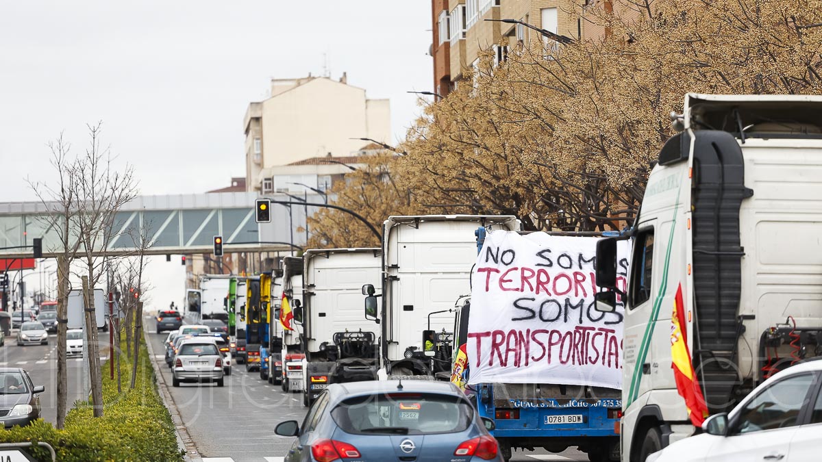 Las protestas del sector llegan hasta Albacete capital
