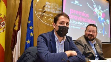 Sancha y Amores en la Diputación de Albacete