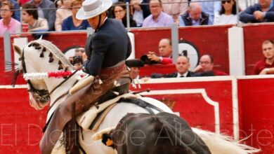 Ojeda en una actuación en la Plaza de Toros de Albacete - Foto de archivo