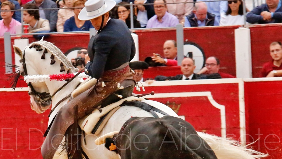 Ojeda en una actuación en la Plaza de Toros de Albacete - Foto de archivo