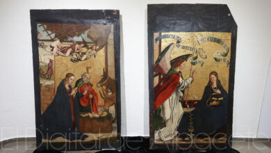 El retablo restaurado en Albacete