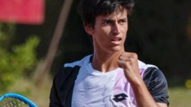 Carlos Sánchez Jover, joven promesa del tenis nacido en Albacete