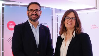 Sergio Gutiérrez y Esther Padilla / Imagen: PSOE CLM